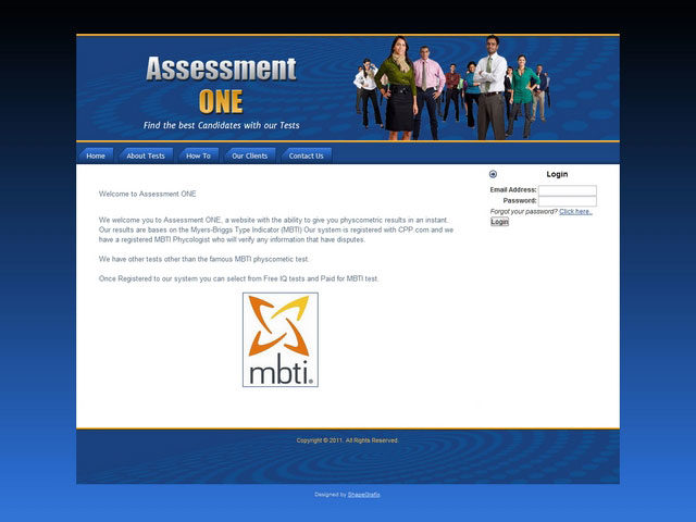 Assessment One