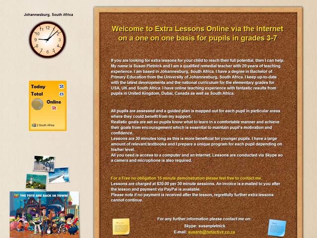 Extra Lessons Online