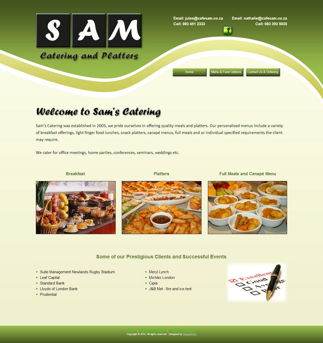 Sam Catering and Platters