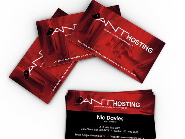 ANT Hosting Business Cards