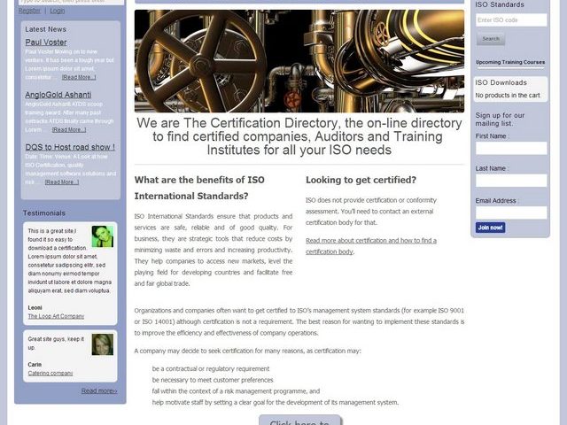 The Certification Directory