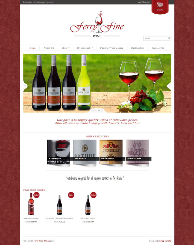 Ferry Fine Wine