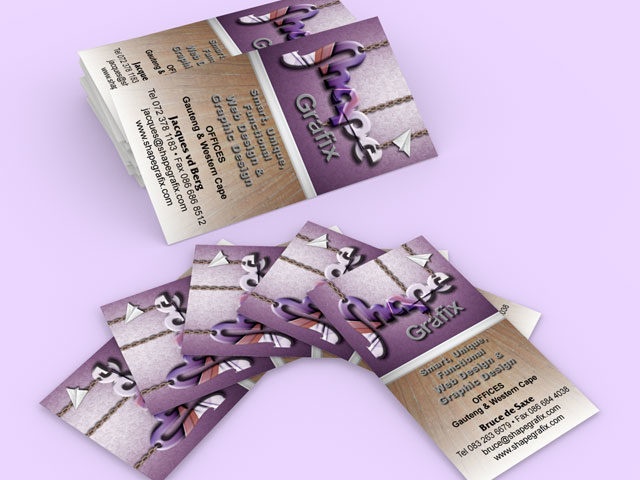 Shape Grafix Business Cards