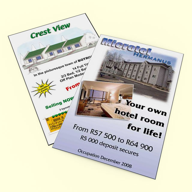Estate Agents Flyers