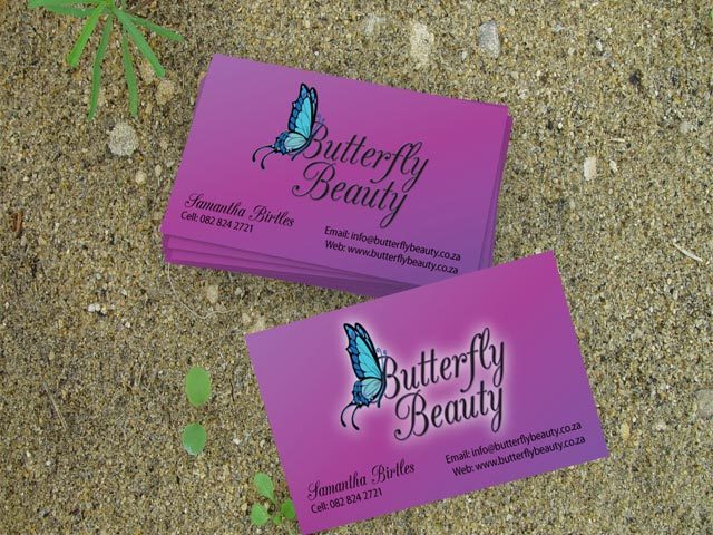Butterfly Beauty Business Cards