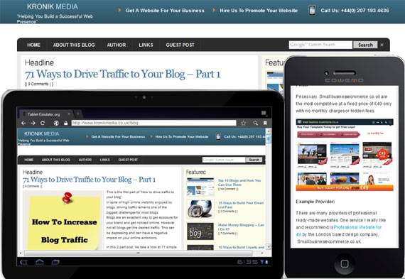 16. Make Sure Your Site is Accessible to Mobile Users