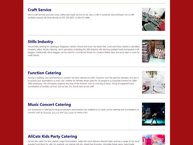 Alex’s Catering