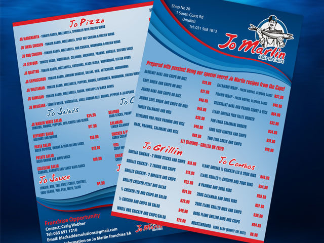 Jo Marlin A5 Flyer