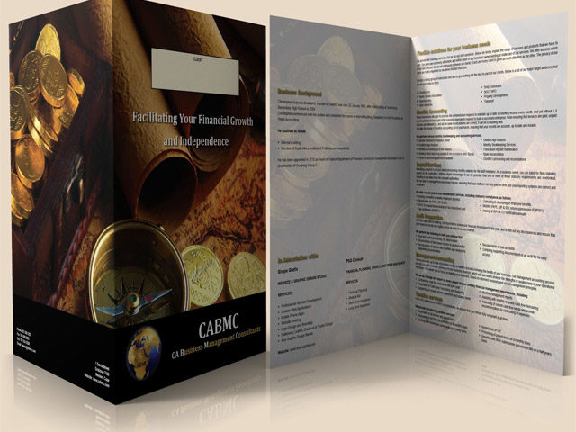 Folio Cover designs for CABMC